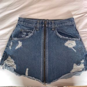 Carmar denim skirt